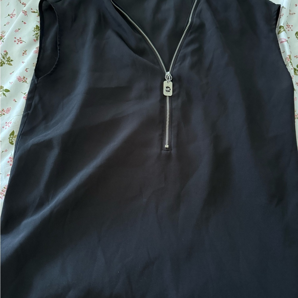 Michael Kors Black mesh top